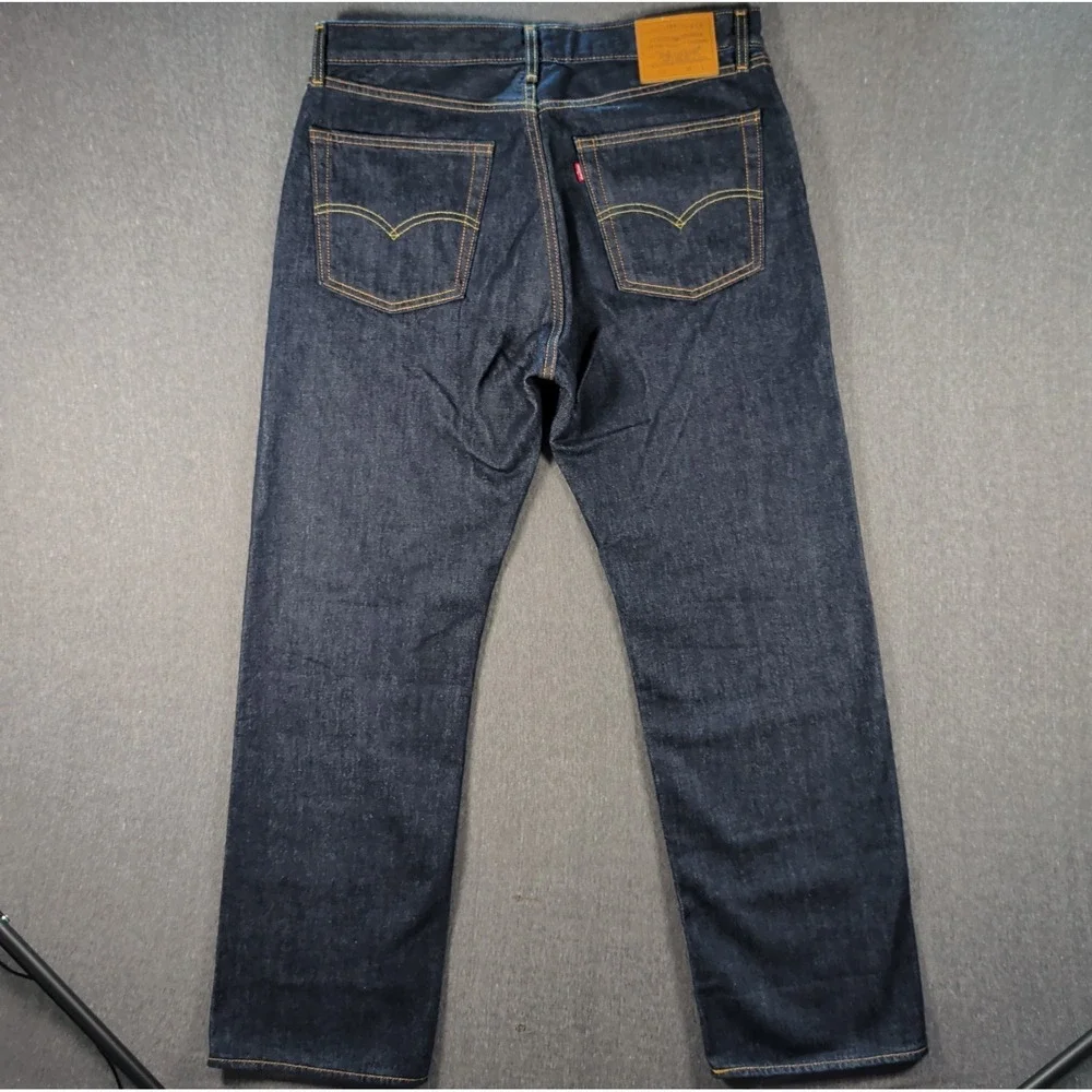 Levi's Jeans Men's 555 Relaxed Straight Dark Wash Cotton Men's 36x32* Blue NWOT